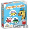 Prvé hranie: Farebný vláčik - Dino