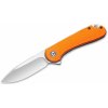 CIVIVI C907R Elementum Orange vreckový nôž 7,5cm, oranžová, G10