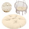 VANKÚŠ NA HOJDAČKU BOCIANIE HNIEZDO VODEODOLNÝ 60cm - krémový