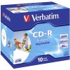 1x10 Verbatim Data Life Plus JC CD-R 80 / 700MB, 52x, printable