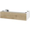 Dreja Doplnková skrinka pod dosku DSD SZZ 80 (výška 20 cm) - N01 Biela lesk / D09 Arlington