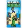 Faro Osuška Minecraft Survival Mode 70x140 cm