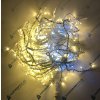 Vonkajší LED vianočný záves 25M+ 500LED - warm white