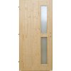 Hrdinka Palubkové dvere Vertikal - zámok 60 cm Ľavé