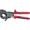 KNIPEX Kliešte na káble (princíp rohatky so západkou) 250 95 31 250 SERVIS EXCLUSIVE