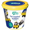 Clics Toys CLICS Kocky 5v1, 123 ks Stavebné stroje