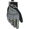 ALPINESTARS rukavice MOBLAST WATERPROOF sivá/čierna/žltá fluo/biela 2026 - S