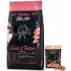 FITMIN dog For Life Duck & Turkey 12 kg + Fitmin For Life Sušienky pre psov a mačky 50 g, mix príchutí