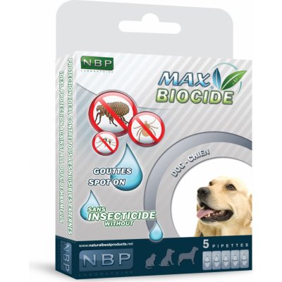 Max Biocide Spot-on Dog 5 x 1 ml