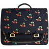 Školská aktovka Jeune Premier It Bag Midi - Love Cherries čierna,červená 17 l