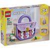 31391 LEGO® CREATOR Módna taška s úložným priestorom; stavebnica pre deti; 3 možnosti stavania: kabelka, kufor alebo krabica; 31391