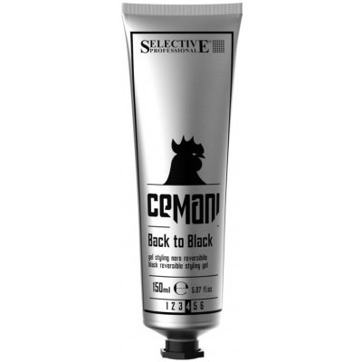 Selective Cemani Back To Black silno tužiaci gél čierny 150 ml