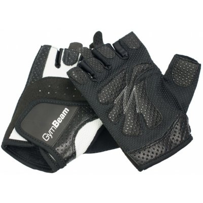 Fitness Dámske rukavice Bella - GymBeam čierna - biela L