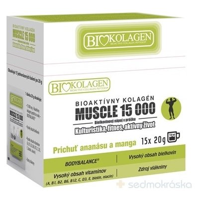ASP Bioaktívny kolagén muscle 15 000 15 x 20 g