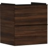 Skrinka pod umývadlo bez umývadla Hansgrohe Xelu Q 58x62,5x47,5 cm tmavý orech 54026670