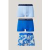 SPODNÁ BIELIZEŇ GANT TROPICAL PRINT TRUNK 3-PACK RICH BLUE