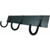 AR Shelving Vešiak s 3 háčikmi pre regály RIVET s hĺbkou 45 cm, nosnosť 45 kg