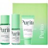 Purito Wonder Releaf upokojujúce pleťové tonikum pre citlivú pleť 30 ml + regeneračné pleťové sérum 15 ml + regeneračný krém na upokojenie pleti 12 ml