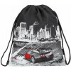 Bagmaster Chlapčenské školské vrecko na prezuvky SHOES LIM 9 B BLACK/WHITE/RED