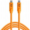 Tether Tools CUC15-ORG USB-C - USB-C 4,6m oranžový