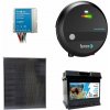 VNT electronics s.r.o. Sada solárneho elektrického plotu s výkonom 2 J, 40 W solárnym panelom, regulátorom a 44 Ah 12V batériou
