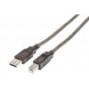 Manhattan 152389 USB, USB 2.0 USB-A zástrčka, USB-B zástrčka, 15m, černý