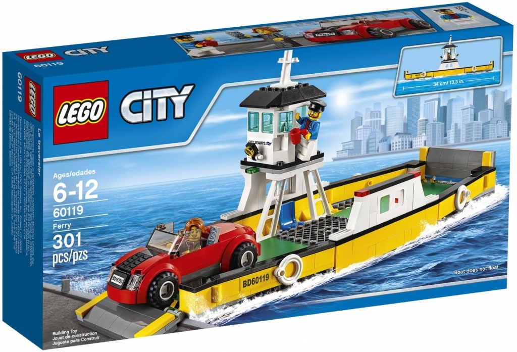LEGO® City 60119 Přívoz od 105,2 € - Heureka.sk