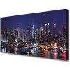 Obraz na plátne Mrakodrapy mesto domy 100x50 cm