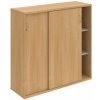 Hobis Policová skrinka Strong, 120x115,2x40 cm, dub/dub
