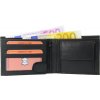 Impex Peňaženka z kože nappa billfold black