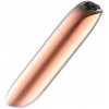 22-00048 Kompaktný USB vibrátor s 20 funkciami - Powerful Bullet - Gold