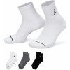 Jordan Everyday Ankle Socks 3Pack viacfarebné