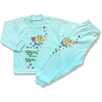 Baby's Wear detské pyžamo Giraffe zelené