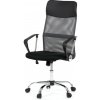 Nábytek PEGAS s.r.o. Kancelářská židle, houpací mechanismus, šedá síťovina, KA-E305 GREY