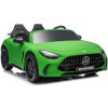 LEAN CARS Elektrické autíčko Mercedes GT63 AMG - LCD, matná zelená - 2x320W - 24V/10Ah - 2026