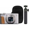 Canon PowerShot SX740 HS Lite strieborný Travel Kit II