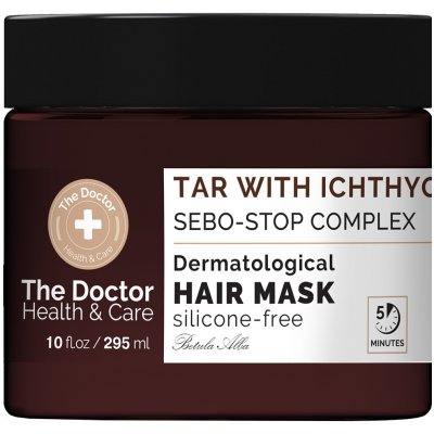 The Doctor Maska proti mastným vlasom Aphrodite + Ichthyol + Sebo-Stop Complex 295 ml