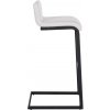 Sada 2 barových stoličiek Newport B z umelej kože, biela