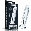 Lovetoy Flawless Clear Dildo 7.0″priehľadné dildo s prísavkou 17,5 x 3,4 cm