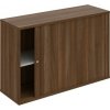 Hobis Policová skriňa Strong P, 120x76,8x40 cm, orech/orech