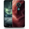 Picasee silikónový prehľadný obal pre Nokia 7.2 - Rouge