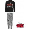 Detské pyžamo Mickey black
