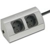 Zásuvkový modul Corner 2dílný Corner 230 V, ČSN norma, max.2500 W