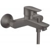 Hansgrohe Talis E vaňová batéria nástenná brúsený čierny chróm 71740340