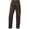 Delta Plus M6PAN Pracovné nohavice do pása Hnedá Zelená