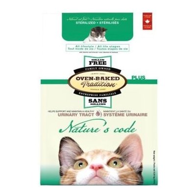 OVEN-BAKED Tradition OBT Grain Free NATURES CODE Cat Urinary Tract 4,54 kg