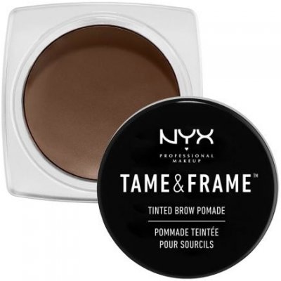 NYX Professional Makeup Tame & Frame Tinted Brow Pomade vodeodolná gél a pomáda na obočie 02 Chocolate 5 g