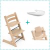 Stokke Tripp Trapp Oak + Babyset + Pultík