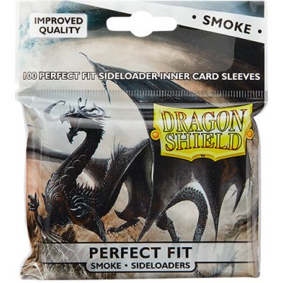 Dragon Shield obaly Perfect Fit Clear Smoke Sideloading 100 ks