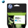 HP F6U16AE č.953XL, Originálny cartridge, azúrový, (cyan)